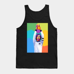 Franz Beckenbauer Legend Pop Art Tank Top